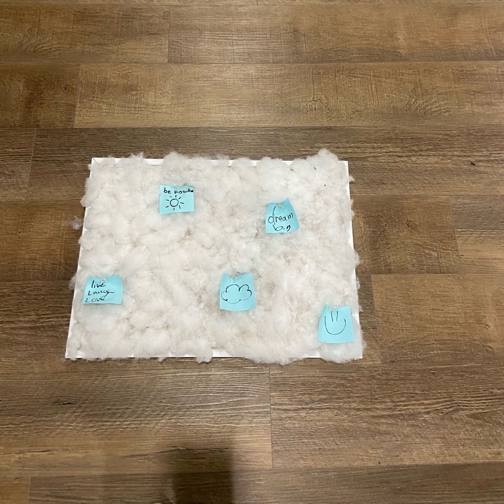 Cloud pin board